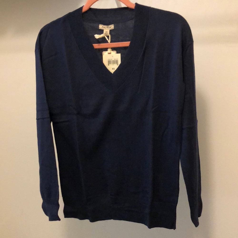 Lucky Brand Jeans sweater - navy blue size XS